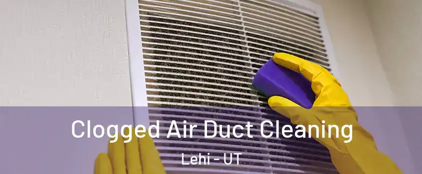  Clogged Air Duct Cleaning Lehi - UT