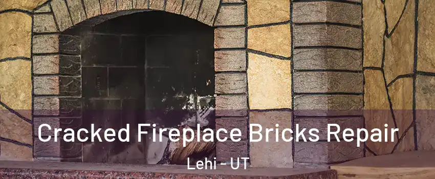  Cracked Fireplace Bricks Repair Lehi - UT