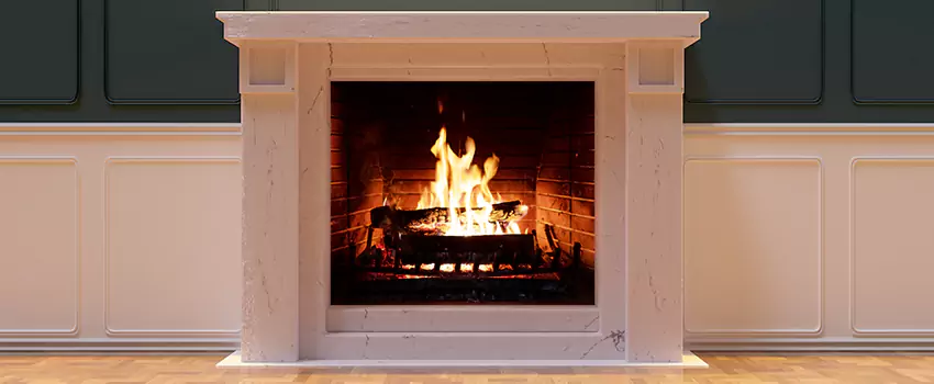 Decorative Electric Fireplace Installation in Lehi, Utah