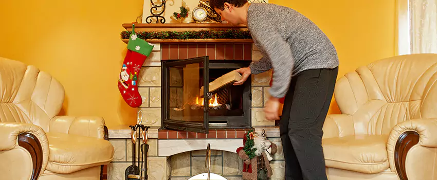 Gas to Wood-Burning Fireplace Conversion Services in Lehi, Utah