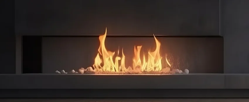 B-Vent Gas Fireplace Installation in Lehi, UT