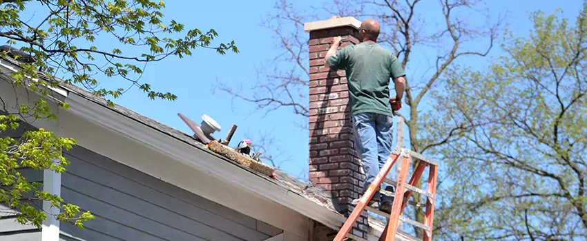 Vinyl and PVC Chimney Flashing Installation in Lehi, UT