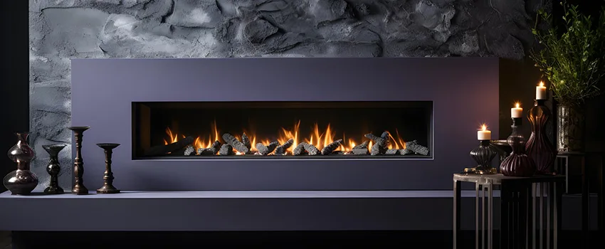 Ember Bed for Ventless Gas Fireplace in Lehi, UT
